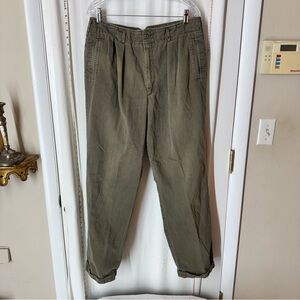 Vintage Classic Olive Khakis